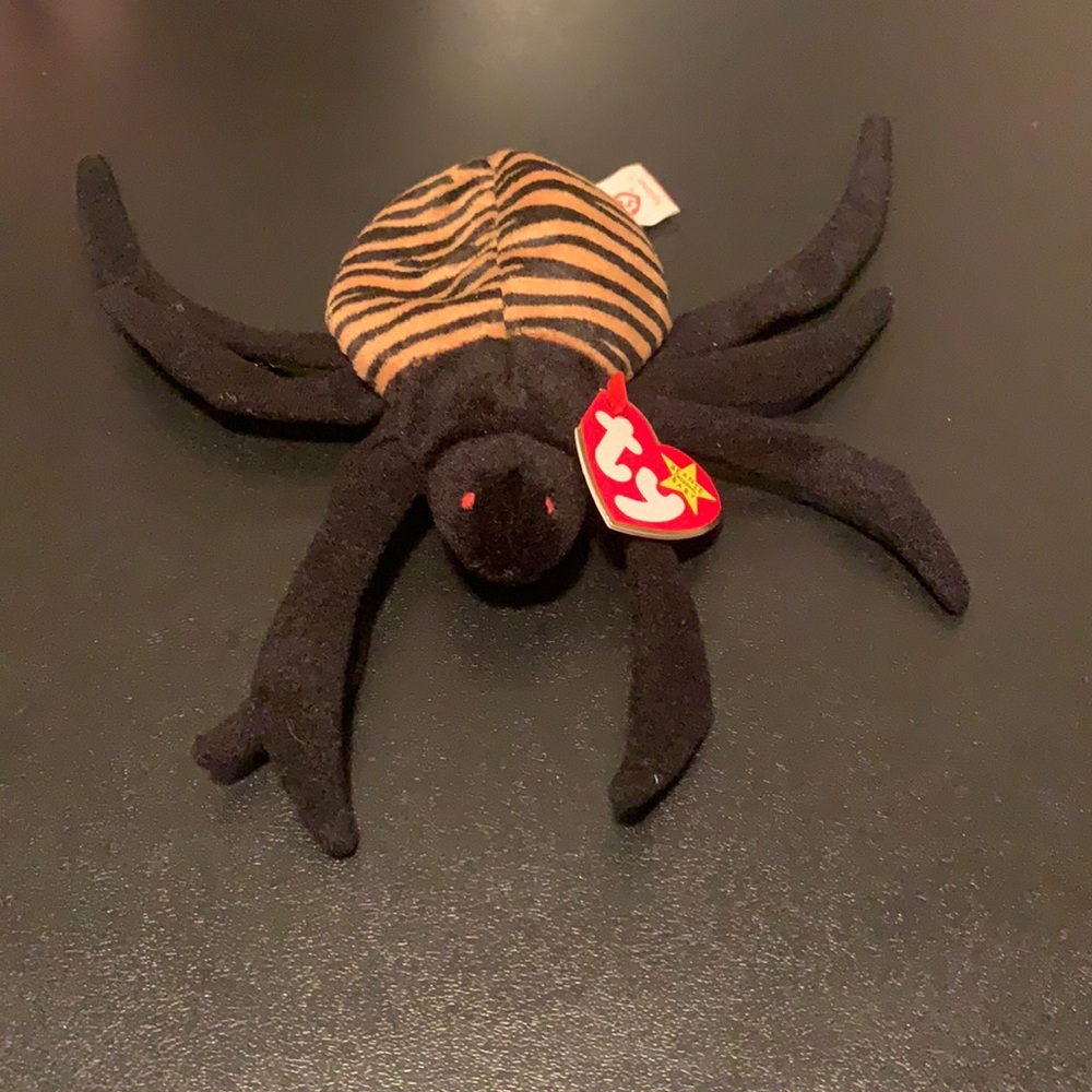 Spinner spider Ty beanie baby